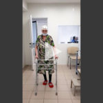 Бабушка после перелома шейки бедра